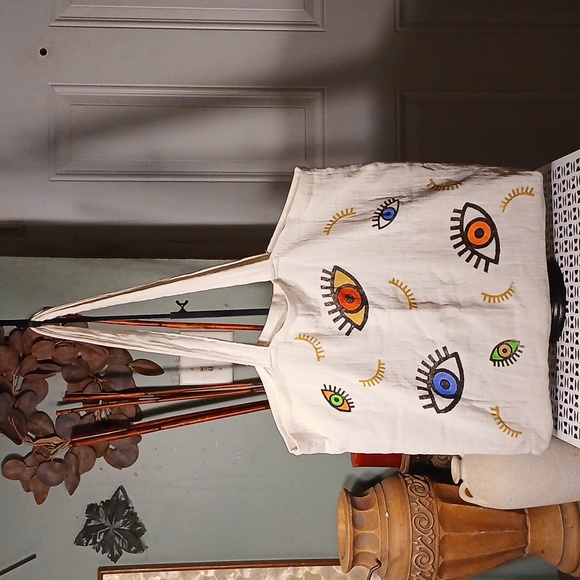 Eye Pattern Tote Bag - Picture 3 of 4